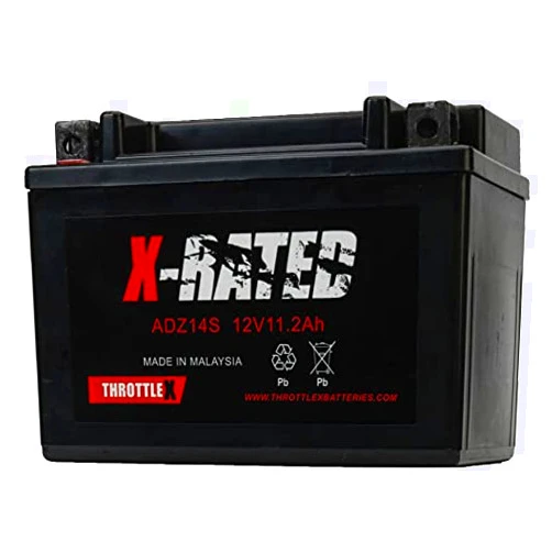 ThrottleX Batteries - ADZ14S- AGM Replacement Power Sport Battery