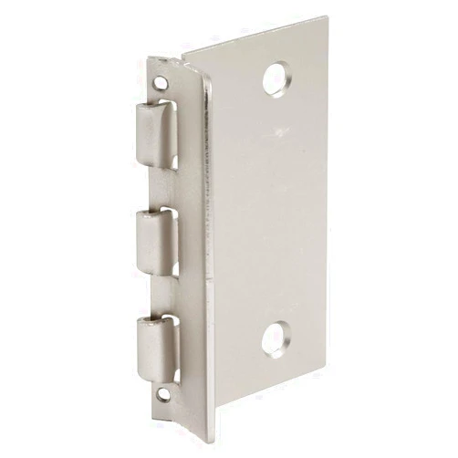 Prime-Line U 10319 Flip Action Door Lock – Reversible Satin Nickel Privacy Lock with Anti-Lock Out Screw for Child Safe Mode, 2-3/4” (Single Pack)