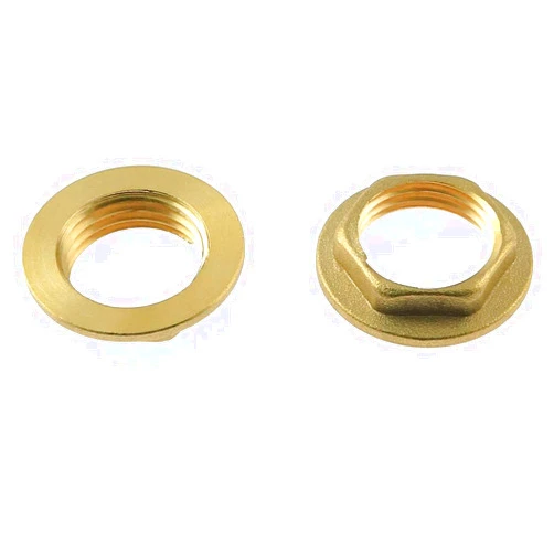 HJTOOK 2pcs Brass Jam Nut 1/2