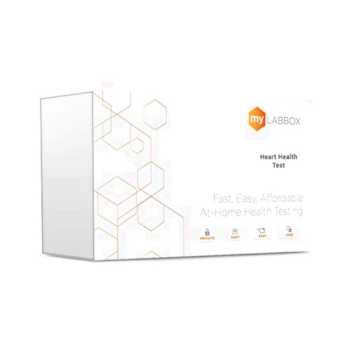 MyLAB Box at Home Heart Health Test Cholesterol Level Test CLIA Lab Certified