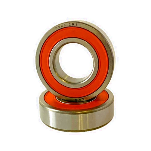 Generic 2 Pcs 6206-2RS Bearing Double Rubber Seal 30x62x16mm, Pre-Lubricated and Stable Performance and Cost Effective, Deep Groove Ball Bearings.…