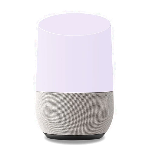 MIGHTY SKINS MightySkins Skin Compatible with Google Home wrap Cover Sticker Skins Solid Lilac