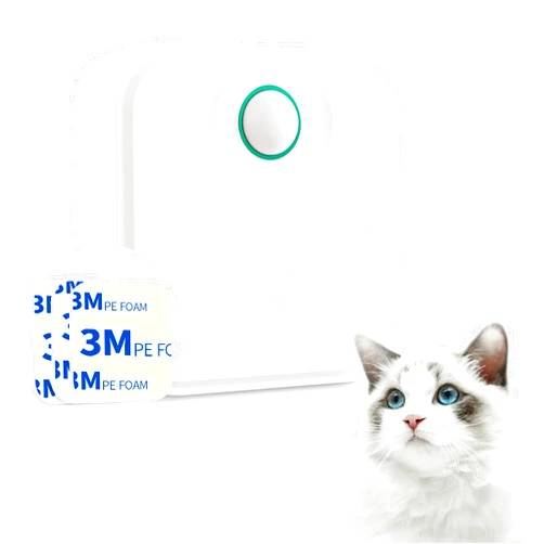 Fitenected Smart Cat Litter Deodorizer，Dust-Free Cat Box Deodorizer Rechargeable 4000 mAh，for All Kinds of Cat Litter Box Bathroom Wardrobe Kitchen and Small Area
