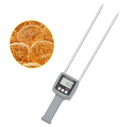Kalageen TK100H Portable Hay Moisture Tester, Precise & Fast Measurements Hay Moisture Meter With Probe, Moisture Meter Probe for Hay, Froage Grass, Leymus Chinensis, Alfalfa and Other Hays