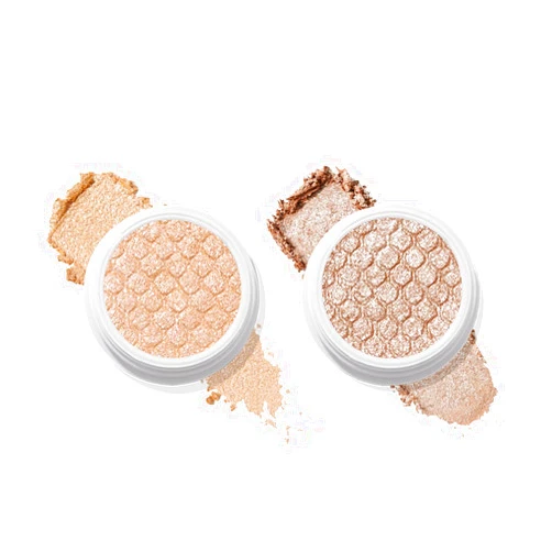 ColourPop Glimmering Neutrals Super Shock Eye Shadow Duo - High-Pigment, Crème-Powder Eye Makeup - Glitter Eyeshadow Set with Zero Fallout and Unique Bouncy Texture (2 Count)