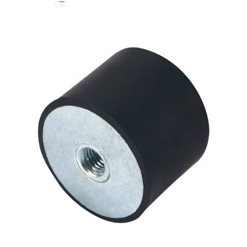 VORNEL Isolator Bushing 1pcs DE Type Rubber Isolator Mount, M4 M6 M8 Female Thread Anti Vibration Bobbin Isolator Damper Rubber Mounting Feet Absorber Stud (Color : M8 30x20mm)