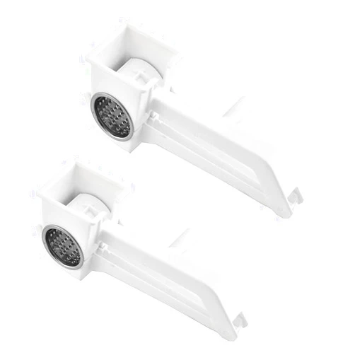 Eforcase 2PCS Rotary Cheese Grater Hand Shredder - Manual Hand Crank Handheld Cheese Cutter with Stainless Steel Drum Handheld Rotary Cheese Grater - Cheese, Vegetable, Nut Grater