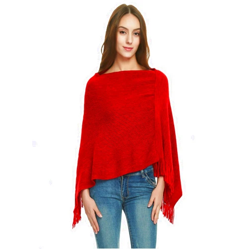 Ferand Women's Lightweight Poncho Sweater Versatile Shawl Wraps Holiday Gifts for Women 2024