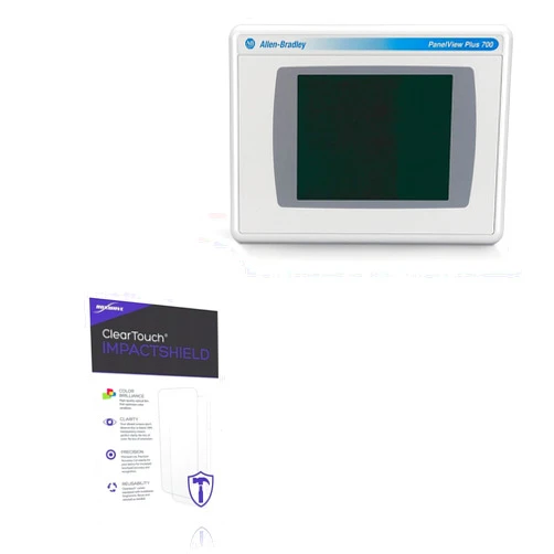 BoxWave Screen Protector Compatible with Allen Bradley PanelView Plus 6 400 - ClearTouch ImpactShield (2-Pack), Impenetrable Screen Protector Flexible Film