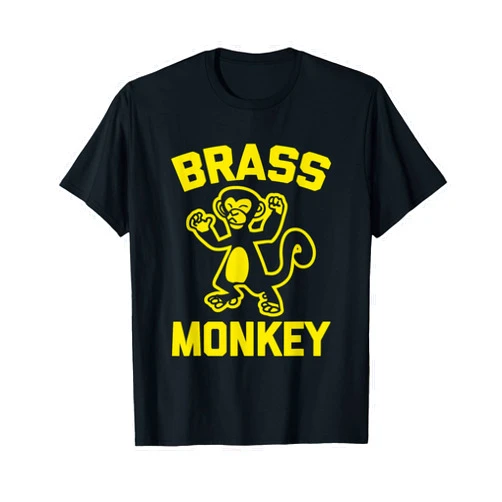 Funny Music Shirt & Funny Music T-Shirts Brass Monkey Tshirt funny saying sarcastic music rap hip-hop T-Shirt