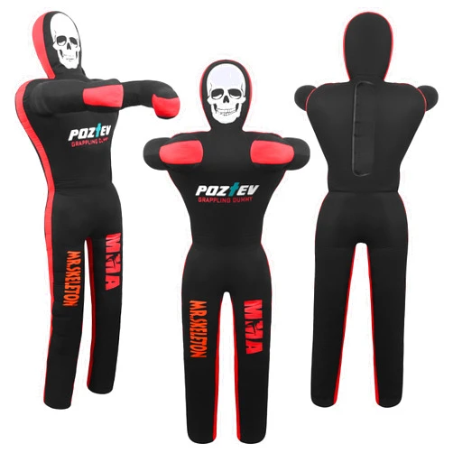 POZTEV Adult Grappling Dummy – 6ft Unfilled Wrestling Dummy for MMA, Jiu Jitsu, and Martial Arts Training – Practice Punching Dummy – Full Size Adult Grappling Dummy for BJJ, Karate & Judo