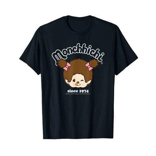 Monchhichi Since 1974 Happy Little Fluffy Girl T-Shirt