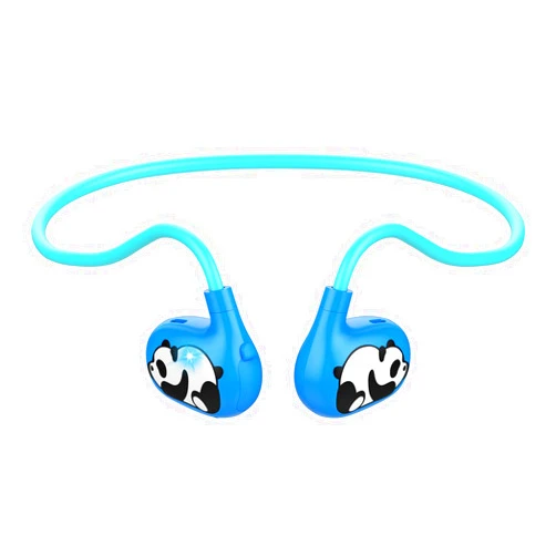 iDIGMALL Bluetooth 5.4 Kid Headphones, Open Ear Headphone w/Noise-Cancelling Mic for Children, 13g Ultra-Light Wireless Headset, Comfort-Fit for Phone Ipad Tablet Sports Home School,10H