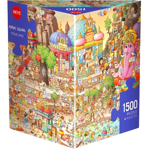 Heye-puzzle Yogaland, Degano: 1500 pieces