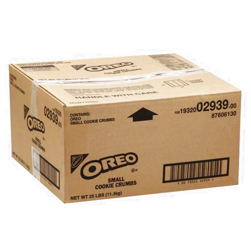 NABISCO Oreo Pieces Small Crunch Cookie Crumbs 25 Lbs box
