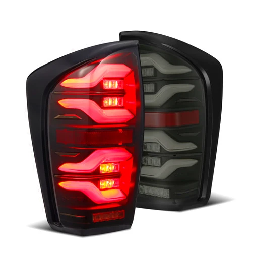 ModifyStreet Alpharex For 16-23 Tacoma LUXX-Series LED Tail Lights Black