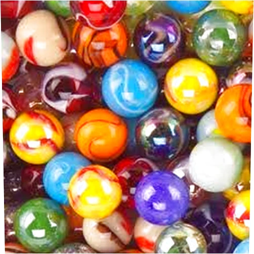 Mega Marbles SET OF 24 ASSORTED BULK - 1