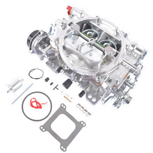 GELUOXI 1406 Carburetor for 600 CFM 4 Barrel AFB-style Square Bore Compatible with Silverado Corvette Mustang Mercury GMC Pickup Truck Carburetor with Electric Choke