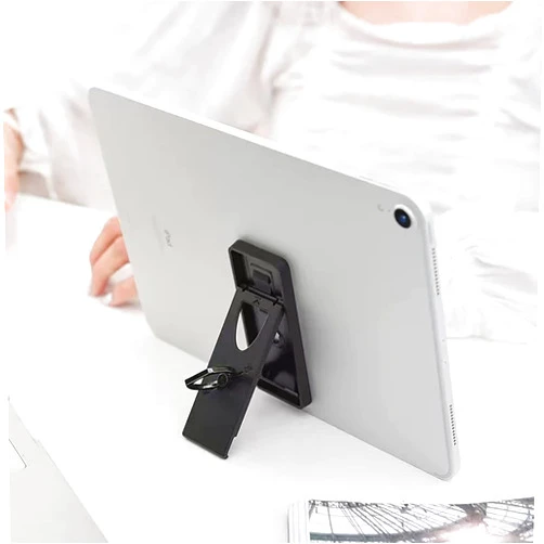 WUOJI Universal Tablet Ring Holder -Tablet Stand Adjustable Universal Tablet Hand Strap Holder, 360 Degrees Handle Grip Handle Grip with Adhesive Patch for Tab and All 7-11