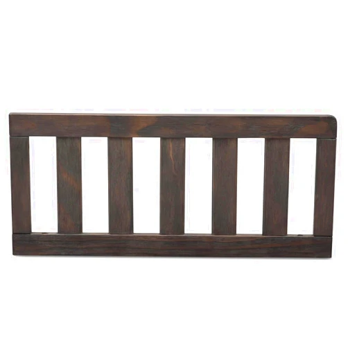 CC KITS Toddler Bed Safety Guard Rail for Simmons Kids Convertible Cribs - A Division of Delta - Solid Wood Rail for Convertible Crib to Toddler Bed Conversion - Safety Rail (Rustic Grey - 084, Option 1)