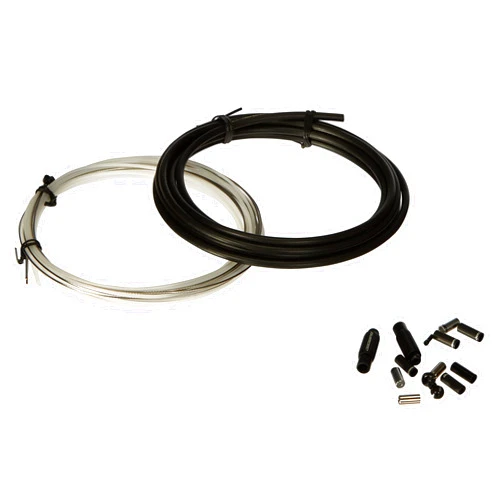 Jagwire Elite Sealed Shift/Gear Cable Kit (x2 Cables) - Stealth Black