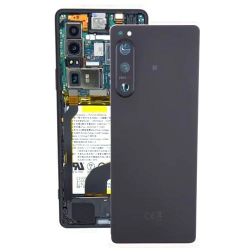 CHENYANENY for Sony Spare Parts Mobile Phone Replacement Spare Parts for Sony 5 IV Battery Back Cover with Camera Lens Cover Mobile Displays