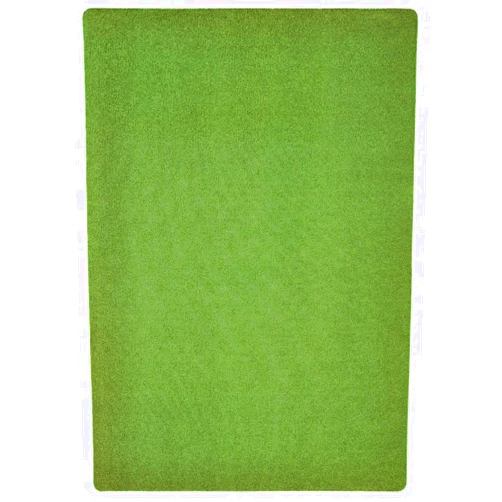 Carpets for Kids 5100.3010 KIDply Soft Solids Collection Carpet in Grass Green 6ft x 9ft Rectangle Green