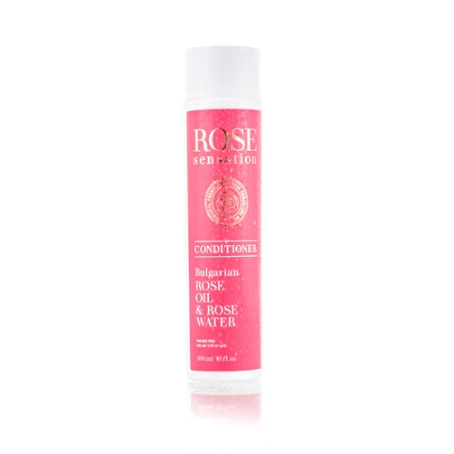 Rose Sensation Hair Conditioner with Nourishing Rose Oil – Revitalize Damaged Hair, Paraben-Free Formula