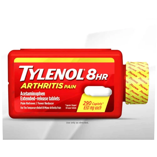 Tile Tylenol Arthritis Pain Caplets - 290 Ct