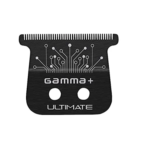 GAMMA+ Ultimate Black Diamond Fixed Trimmer Blade with .2mm Blade Tip, Fits all Gamma+, StyleCraft and most popular branded Trimmers
