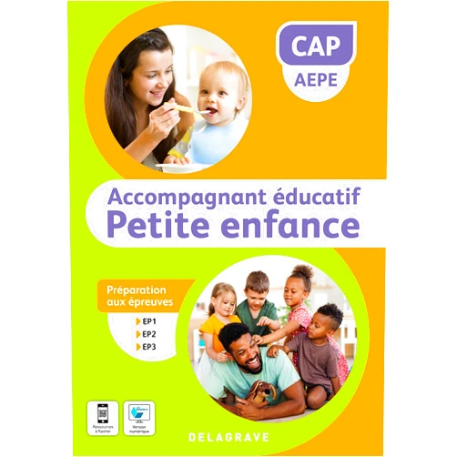 French Edition by Chloé Chardon (Author), Michèle Dijeaux (Author), Véronique Millet (Author), Marie-Christine Tuchagues (Author), Mathias Viudes (Author), Sandrine Bornerie (Co-editor), Cécile Brachet (Co-editor) & 3 more CAP Accompagnant éducatif petite enfance AEPE (2022) - Pochette élève