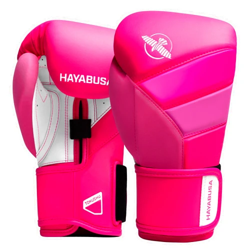 Hayabusa T3 Boxing Gloves for Men and Women Wrist and Knuckle Protection, Dual-X Hook and Loop Closure, Splinted Wrist Support, 5 Layer Foam Knuckle Padding