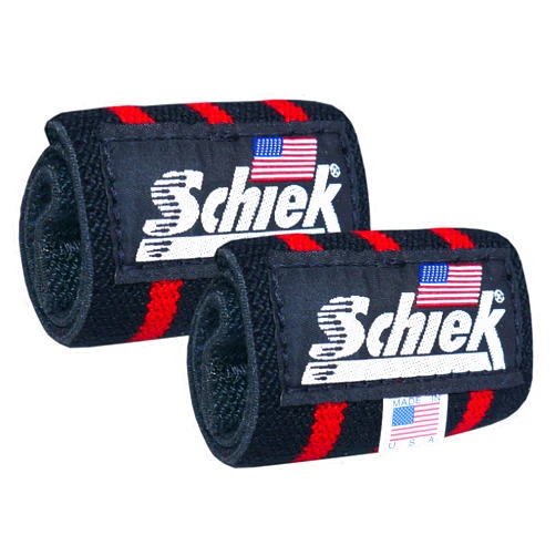 Schiek Sports Heavy Duty Model Wrist Wraps - Gym Workouts Wrist Support - Weight Lifting