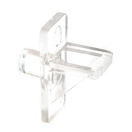 Prime-Line EP 9384 Shelf Support Pegs, 5 mm. Diameter, Plastic, Clear (12 Pack)