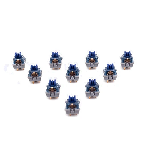 GK GAMAKAY Silent Tactile Mechanical Keyboard Switch, 70Pcs/Pack GamaKay Pegasus Switch 3 Pin Pre-lubed Switches for LK67 TK75 CK68 DIY Mechanical Gaming Keyboard (Pegasus Switch-70Pcs)