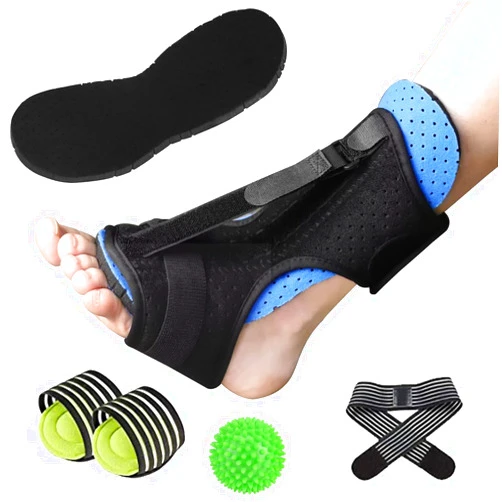 LEAFOREST Plantar Fasciitis Night Splint, Adjustable Ankle Brace Foot Drop Orthotic Brace for Plantar Fasciitis, Arch Foot Pain, Achilles Tendonitis