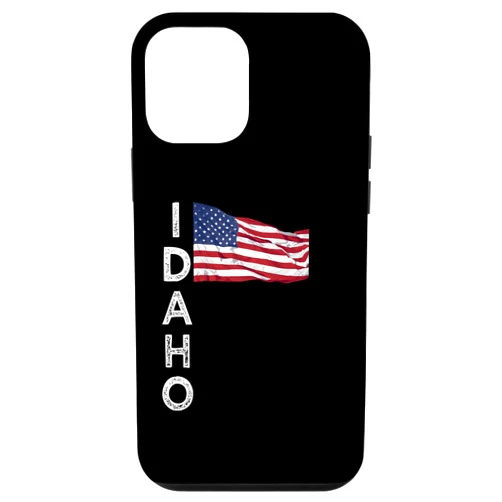 RALLY ROUND THE AMERICAN FLAG USA IDAHO iPhone 12 mini IDAHO Sun Valley Boise Monarch Butterfly Huckleberry Potato Case