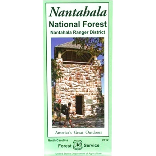 U.S. Forest Service Nantahala National Forest (Nantahala Ranger District) Map