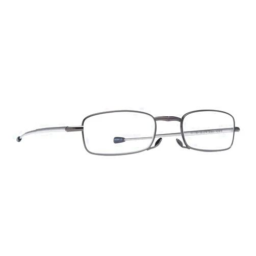 Foster Grant MicroVision Optical Metal Folding Micro-Reader Reading Glasses Gideon +1.50