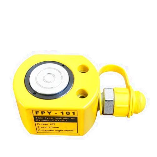 CZCZC Portable Hydraulic Cylinder Hydraulic Jack Hydraulic Ram Lifting Cylinder Low Profile Jack,for Shipbuilding, Bridge, Construction,20t