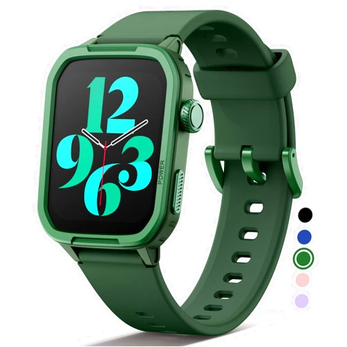 MgaoLo Kids Smart Watch,Fitness Tracker with Heart Rate Sleep Monitor for Boys Girls,Waterproof Activity Tracker Pedometer Step Counter for Android iPhone (Used Without app/Phone)