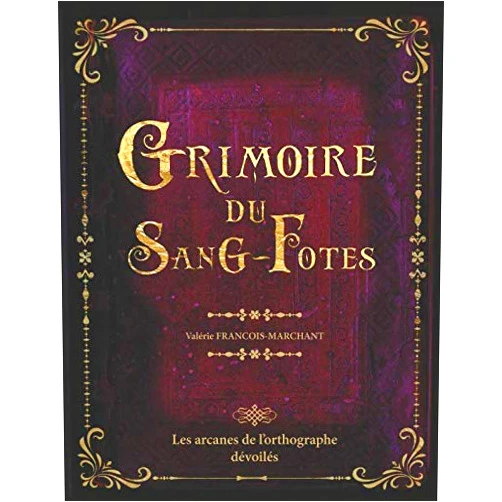 Valérie François-Marchant,M Philippe ARCHER GRIMOIRE DU SANG-FOTES: Les arcanes de l'orthographe dévoilés - 52 règles d'orthographe illustrées (French Edition)