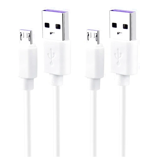 Smays USB to Micro USB Cable 3ft Charging Cord White