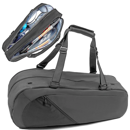 Athletico Tennis Bag and Racketball Bag - Tennis Bags for Women and Men to Hold Tennis Racket, Racquetball Racket, Pickleball Paddles and Other Equipment or Gear