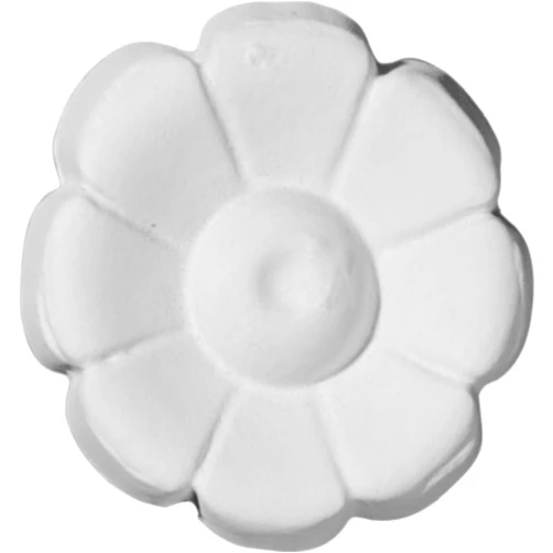 Ekena Millwork ROS02X02FL Flower Round Rosette, 2 1/2