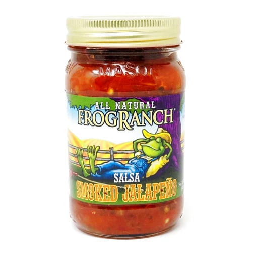 Generic Frog Ranch Low Sodium Smoked Jalapeno All Natural Salsa 16 oz. (Pack of 3)