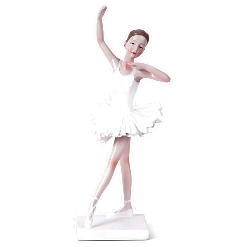 Goetland Ballerina Statue Ballet Girl Dancer Figurine Sculpture Shelf Home Decor Table Centerpieces Handmade Inspirational Gift for Girls Women Daughters