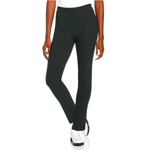 PGA TOUR Women's Pull-on Golf Pant with Tummy Control (Size X-Small-5X)