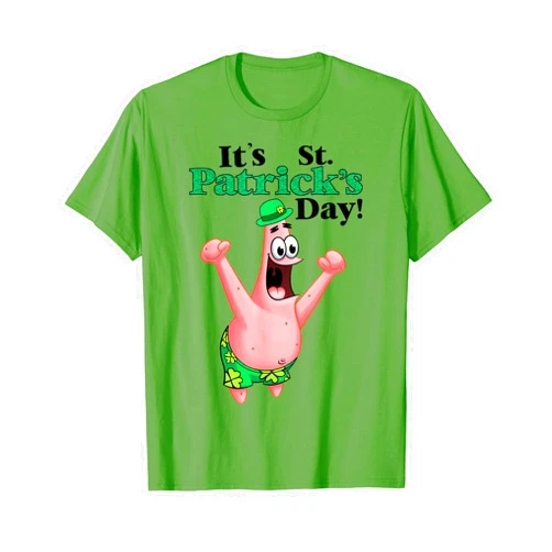 Nickelodeon Spongebob St. Patrick's day T-shirt T-Shirt