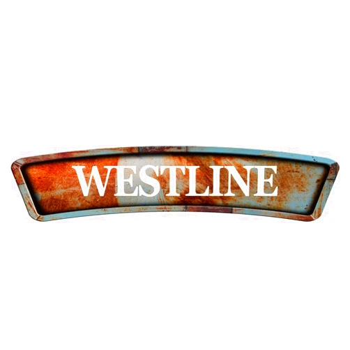 ANY AND ALL GRAPHICS WESTLINE Rusty Curved 8